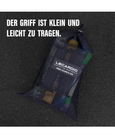 Premium Fitness Band Handles - Protect Your Hands with Durable Black Levers for Resistance Training - Buy Online on GoSupps.com