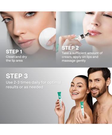 Abera Fordyce Cream Advanced Formula with HPR (Next-Gen Retinoids), Fordyce Spot Remover For Lips, All-day Moisturizing, Help Improve Dry, Chapped and Dark Lips, For Sensitive Lips (0.7 Oz) Set 1 - Buy Online on GoSupps.com