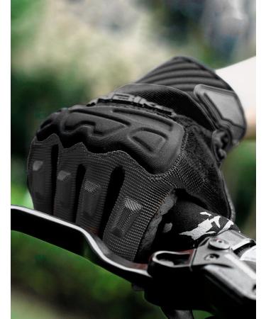 INBIKE MTB Gloves - 100% Full Protection with TPR Finger Pads & SCR Pad for Racing Mountain Biking & Cycling - Black XXL - Buy Online on GoSupps.com
