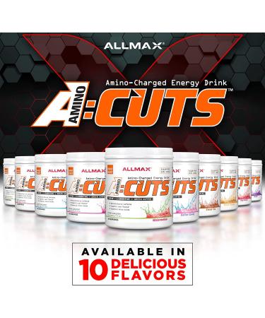 ALLMAX Nutrition AMINOCUTS Amino Energy Drink - Sweet Tea 7.4 oz | Boost Performance - Buy Online on GoSupps.com