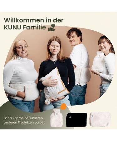 Kunu XXL 3.4L Hot Water Bottle | Fluffy Leak-Proof & Gift-Ready | Perfect for Adults & Kids - Buy Online on GoSupps.com