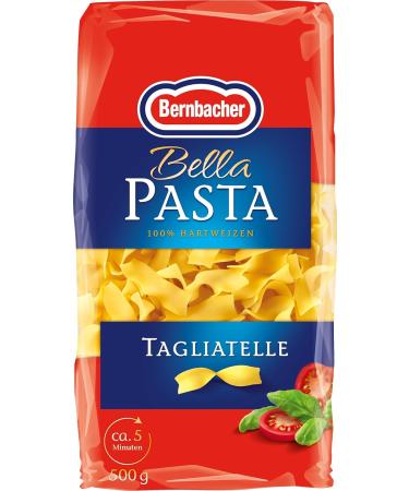 Buy Bernbacher Pasta 500g - Tagliatelle & Rollini 5 Pack | International Shipping | Premium Quality Italian Pasta - Buy Online on GoSupps.com