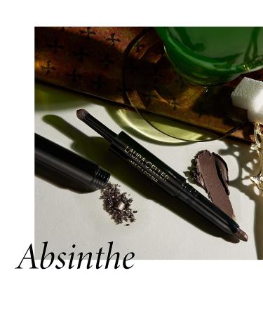 LAURA GELLER NEW YORK Make It A Double Dual-Ended Eyeshadow - Absinthe - Cream & Powder Shadow Duo - Buy Online on GoSupps.com