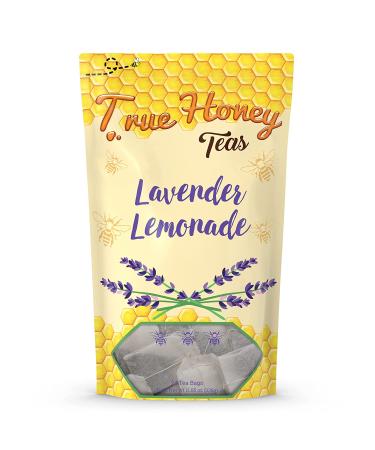 True Honey Lavender Lemonade Tea Bags - Organic Chamomile Tea with Honey Crystals for Relaxation and Stress Relief - Caffeine-Free Herbal Tea Sachets - 24 Count - Buy Online on GoSupps.com