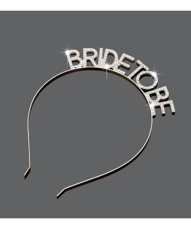 Daxi Wedding Bridal Tiara - Bride-to-Be Headband for Bachelorette Party & Shower Decor - Buy Online on GoSupps.com