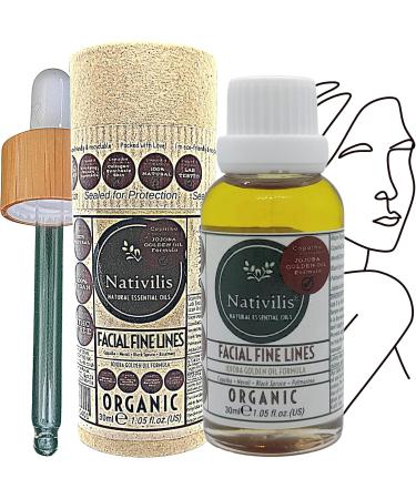 Native Natural Nativilis Organic Advanced Formula Jojoba Oil Serum Copaiba BetaCaryophyllene Moisturizing antiaging natural facial oil for fine lines and wrinkles black spruce palmarosa - Buy Online on GoSupps.com