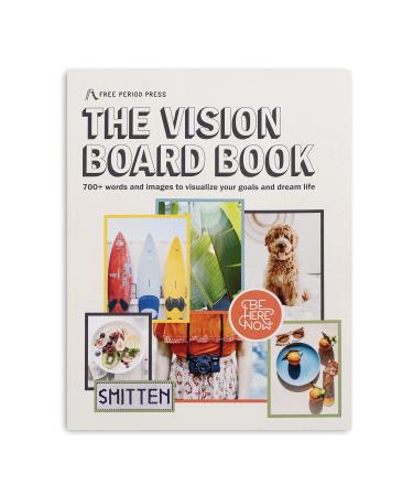Free Period Press Vision Board Book, 700+ Words & Images in All Categories, for Visualizing Your Life Goals & Dreams, Playful, Stylish and Diverse Pictures for Collage Making & Scrapbooking Adults - Buy Online on GoSupps.com