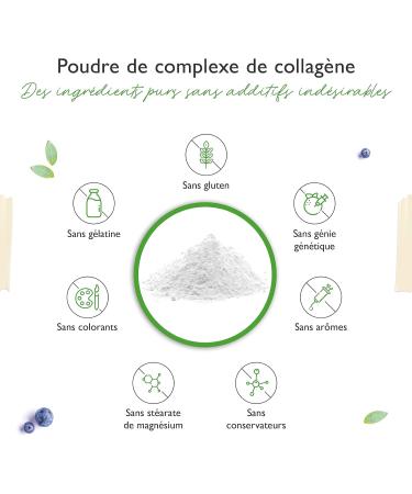 Collagen Complex - 500 g - Joint Powder with Collagen Hydrolysate Peptide L-Proline MSM Hyaluronic Acid Glucosamine & Vitamin C - High Dosed - With Lemon Flavor - Buy Online on GoSupps.com