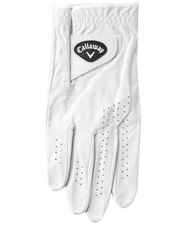 Callaway Dawn Patrol Glove Men's Standard Large White Worn on Left Hand