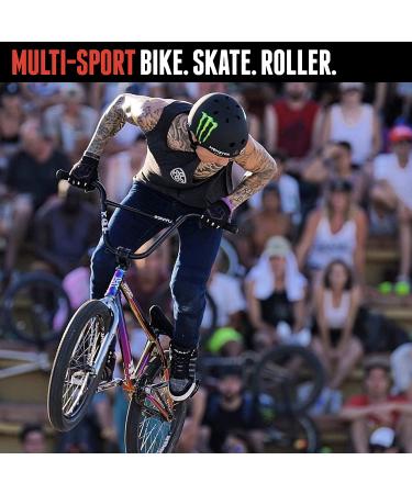 Triple Eight Dual Certified Helmet - Black Matte (L/XL) for Bike and Skateboard - Buy Online on GoSupps.com