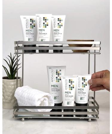 Andalou Naturals Men Refreshing Face Wash with CannaCell - 6 Fl Oz - Buy Online on GoSupps.com