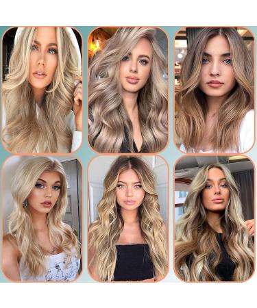 Cybelleza 18inch Long Curly Hair Extension Invisible Secret Wire Crown Hair Extensions Clip in One Piece Wavy Natural Synthetic Hairpiece for Women (Dark Brown) 18" - Curly Dark Brown - Buy Online on GoSupps.com