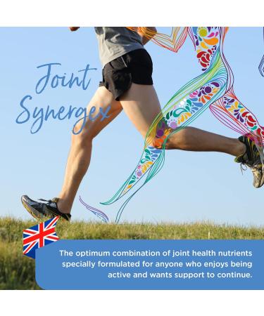 Healthspan Joint Synergex | 28 Day Supply | Optiflex Glucosamine, Chondroitin & Omega 3 | Supports Joint Health with OptiMSM, Bromelain & Molybdenum - Buy Online on GoSupps.com