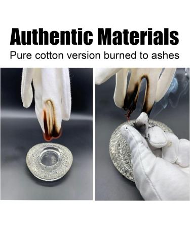 Jtkrew 12 Pairs White Cotton Gloves for Moisturizing | Overnight Hand Spa Treatment for Eczema & Cracked Skin - Buy Online on GoSupps.com
