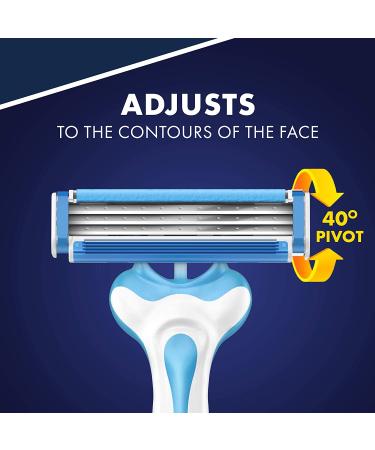 Gillette Sensor3 Cool Men's Disposable Razors - 8 Count - Buy Online on GoSupps.com