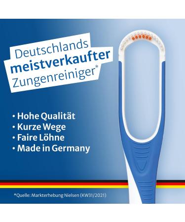 One Drop Only Tongue Cleaner 3-Pack + 2 Free Interdental Brushes - Germany's Best-Selling Tongue Scraper for Fresh Breath & Enhanced Taste - Buy Online on GoSupps.com
