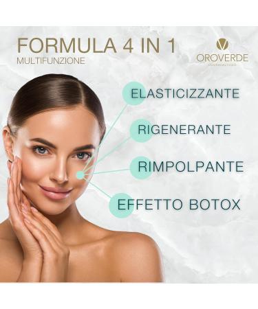  OROVERDE OROVERDE Cosmeceuticals Bee Venom Face Cream 50 ml Intensive Anti-Aging Face Cream with Filler Effect - Bee Venom 3 Molecular Weights of Hyaluronic Acid CBD Vitamins E B3 and B5 - Made in Italy - Buy Online on GoSupps.com