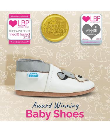Soft Sole Leather Baby Shoes for Boys and Girls | Toddler Walking Shoes 18-24 Months | Duky Dog Design - Buy Online on GoSupps.com