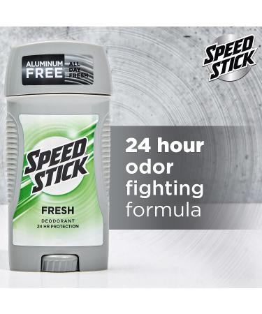 Speed Stick Men's Deodorant Fresh 3 Ounce Fresh 3 Ounce (Pack of 1) - Buy Online on GoSupps.com