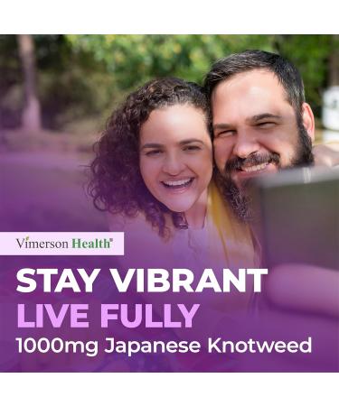Japanese Knotweed Capsules - Resveratrol Supplement with 1000mg Japanese Knotweed Green Tea Extract Quercetin Grape Extract. Potent Antioxidant for Healthy Aging & Cardiovascular Support. 60 Caps - Buy Online on GoSupps.com