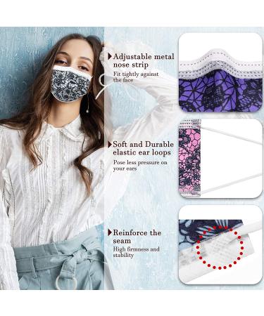 Individually Wrapped Cute Printed Disposable Face Masks for Adults - 50Pcs L-multicolor - Buy Online on GoSupps.com