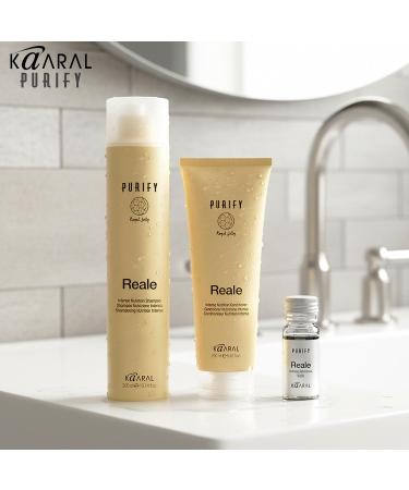 Purify Reale Intense Nutrition Vials Ampoules Treatment for Damaged and Dry Hair Deep Nourishing Care with Hydration and Repair Strengthening Treatment for Healthy Full-Bodied Hair 12 x 10 ml - Buy Online on GoSupps.com