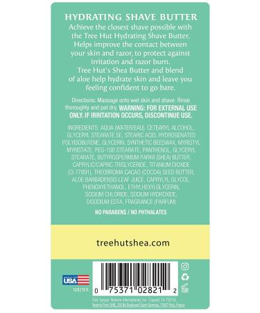 Tree Hut Bare Coconut Lime Hydrating Shave Butter - 5 oz - Soft and Smooth Skin Essentials - Buy Online on GoSupps.com
