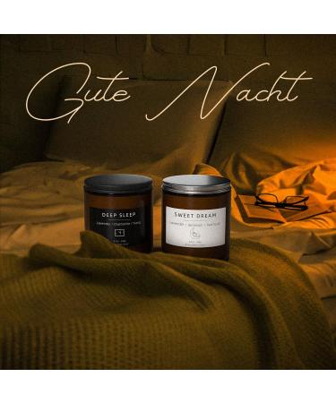 Sleep Candles Gift Set for Women - Lavender & Chamomile Relaxation Candles (2-Pack 480g) | Perfect Gifts for Stress Relief & Sleep Improvement - Buy Online on GoSupps.com