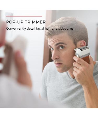 Remington Heritage Series Foil Shaver - Brown | Precision Shaving & Classic Design - Buy Online on GoSupps.com