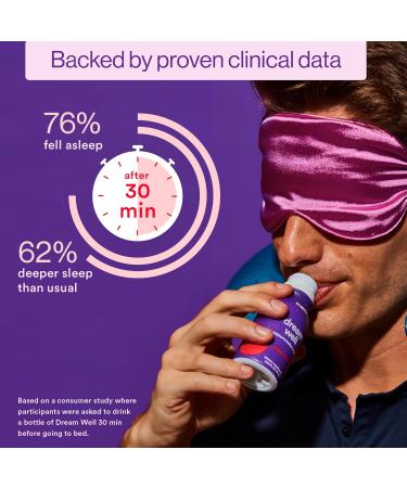 More Labs Dream Well 5MG Melatonin Holistic Sleep Drink Solution Non-Habit Forming with 5HTP Lemon Balm Jujube Seed Glycine (Pack of 12) 3.4 Fl Oz (Pack of 12) - Buy Online on GoSupps.com