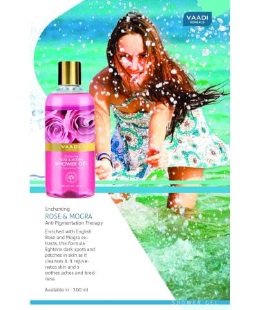Vaadi Herbals Shower Gel Gift Set - Sulfate-Free Herbal Body Wash - Exotic Floral Gift Box (2 x 10.14 Fl.Oz) - Perfect for All Skin Types - Buy Online on GoSupps.com