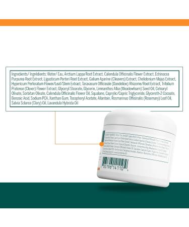 Genestra Brands - Cleavers Cream - Herbal Moisturizer with Burdock Calendula Echinacea Osha Cleavers Celandine St. John's Wort Dandelion and Red Clover Extracts - 56 Grams Cream - Buy Online on GoSupps.com