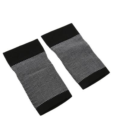 Plantar Fasciitis Support Brace | Soft Arch Support Ankle Compression Sleeve for Women - Tear Resistant Open Toe - 1 Pair (M - Buy Online on GoSupps.com