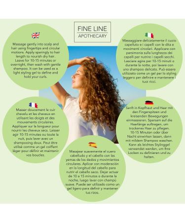 99% Natural HAIR GROWTH GEL - ALOE VERA CASTOR ARGAN COCONUT + ROSEMARY & EUCALYPTUS - 115g by Fine Line Apothecary. Dry Hair Growth and Nourishing Gel. Easy to Apply Non-Greasy. - Buy Online on GoSupps.com