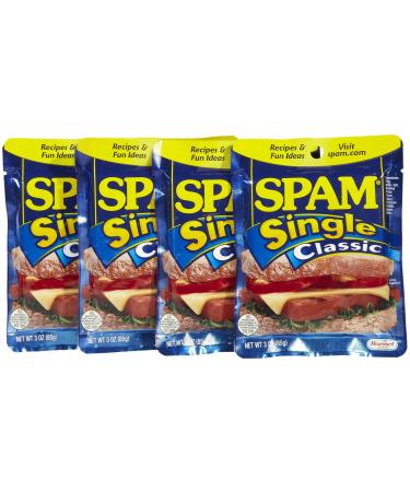 Spam Single Classic - 2.5 Ounce (4 Pack)