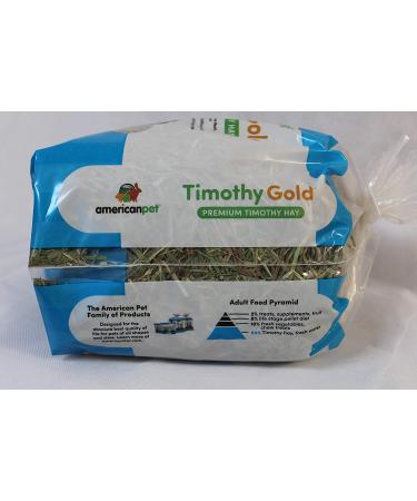 American Pet Diner 140 Timothy Gold Hay 24 oz Blue - 1.5 lb Pack for Small Pets - Buy Online on GoSupps.com