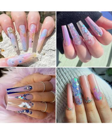 Ranrose 100PCS Extra Long 2XL C Curve Nail Tips - Clear Half Cover False Nails with Box - Buy Online on GoSupps.com