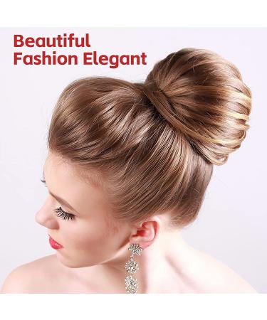 Aivwis 6 Pcs Small Hair Bun Maker Set for Kids | DIY Hair Styles Magic Twist Styling Accessories | Includes 20 Bobby Pins - Brown - Buy Online on GoSupps.com