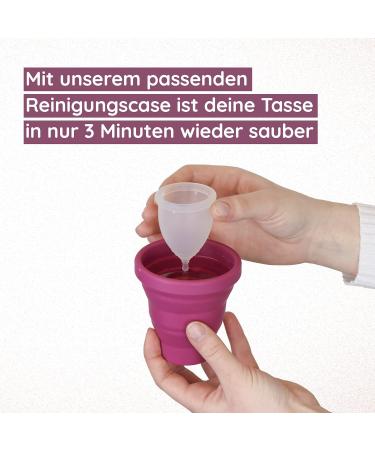 Mylily Menstrual Cup | 100% Medical Silicone | Sustainable & Cost-Saving | BPA & Latex Free | Reusable | 5 Sizes Available - Buy Online on GoSupps.com