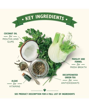 Lily's Kitchen Woofbrush Natural Dog Dental Treats - Medium Dogs (7 Snacks - 196g) | Healthy Chews for Oral Care - Buy Online on GoSupps.com