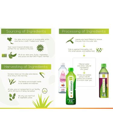 ALO Aloe Vera Juice Drink - Pomegranate & Cranberry, 16.9 fl oz (Pack of 12) - Plant-Based with Real Aloe Pulp - Buy Online on GoSupps.com