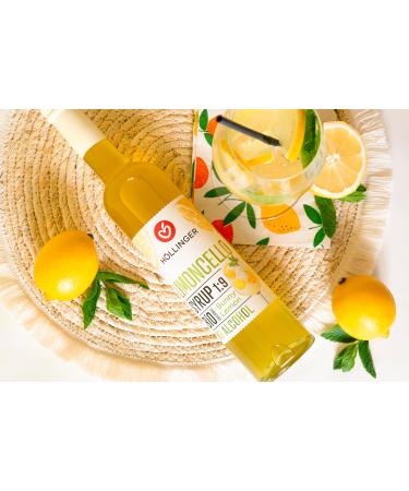 H llinger Sirop de Limoncello Bio Sans Alcool Pack de 3 Bouteilles en Verre de 500ml Ratio de Dilution 1:9 Pour Cocktails et Boissons Rafra chissantes - Buy Online on GoSupps.com