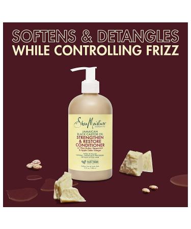SheaMoisture Jamaican Black Castor Oil Conditioner 13 fl oz - Strengthen & Restore - Buy Online on GoSupps.com