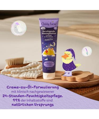 Childs Farm SlumberTime Soothing Massage Lotion with Lavender & Moon Milk 150ml | Gentle Nighttime Care for Babies & Children s Sensitive Skin - Buy Online on GoSupps.com