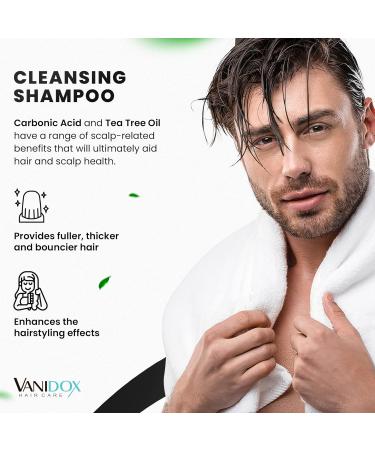 Carbonic Acid Shampoo for Men and Women with DHT Blockers - Made in USA - Stimulates Hair Growth, Scalp Exfoliator, Sulfate Free Shampoo with Biotin and Tea Tree Oil (16 Fl Oz) - Buy Online on GoSupps.com