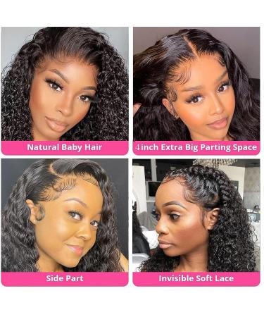 10 Short Curly Bob Human Hair Wig for Black Women - 150% Density, HD Lace Frontal, Pre-Plucked Natural Hairline - Buy Online on GoSupps.com