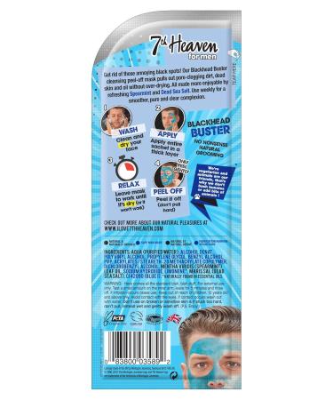 Buy 7th Heaven Dead Sea Man Peel-Off Mask - Refresh & Revitalize Your Skin | International Shipping Available - Buy Online on GoSupps.com