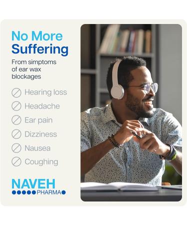 Naveh Pharma Earwax Removal + Baby Ear Infection Spray Bundle - 0.5 Fl Oz + 1 Fl Oz - Buy Online on GoSupps.com