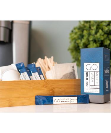 Bold Mint GO Travel Size Mouthwash Packets Individual Mini Mouthwash for Fresh Breath - Smart Single Packet Design to Reduce Travel Bottle Waste. 0.74 Fl Oz (Pack of 20) - Buy Online on GoSupps.com