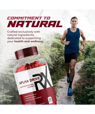 Buy 2 Pack Alpha DriveRX Gummies - Advanced Formula 60 Gummies for 2 Months - International Shipping Available - Buy Online on GoSupps.com